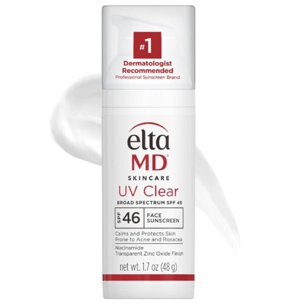 eltamd uv clear face sunscreen, oil free sunscreen with zinc oxide